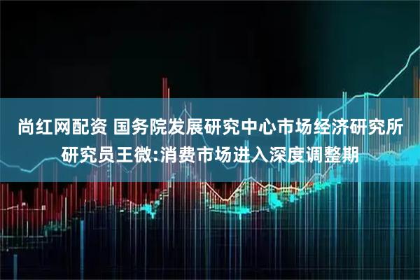尚红网配资 国务院发展研究中心市场经济研究所研究员王微:消费市场进入深度调整期