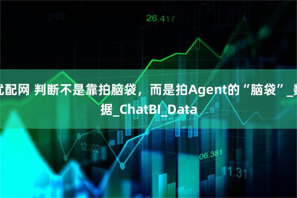 优配网 判断不是靠拍脑袋，而是拍Agent的“脑袋”_数据_ChatBI_Data